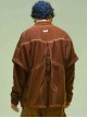 Chinese Hanfu Style Splicing Dyed Washed Distressed Craft Irregular Hem Cyberpunk Long Sleeves Cardigan