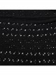 Sexy Black Hollow Loose Simple Version Unique Woven Texture Gothic Style Cardigan