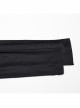 Cool Black Cyber Mechanical Skull Print Elastic Slim Fit Minimalist Punk Style Gradient Pants