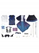 Vtuber Seren Azuma Halloween Formal Dress Outfit Halloween Cosplay Costume Full Set