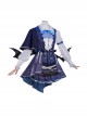 Vtuber Seren Azuma Halloween Formal Dress Outfit Halloween Cosplay Costume Full Set