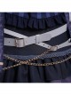 Vtuber Seren Azuma Halloween Formal Dress Outfit Halloween Cosplay Costume Full Set