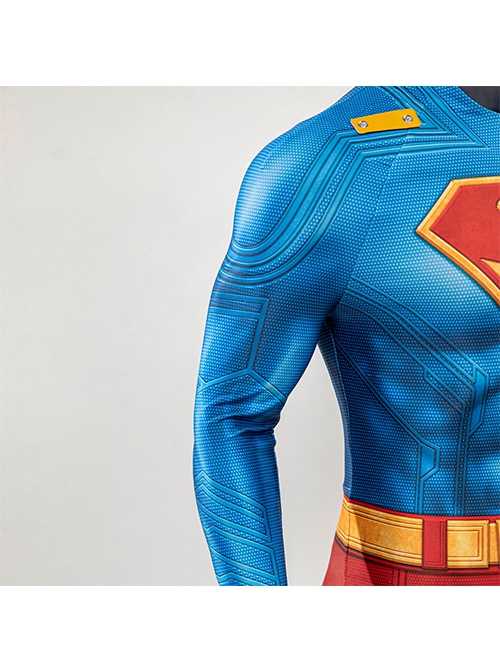 Superman Superman 2025 Printing Edition Bodysuit Halloween Cosplay Costume Set