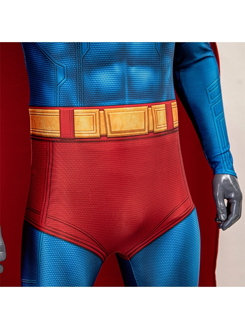 Superman Superman 2025 Printing Edition Bodysuit Halloween Cosplay Costume Set