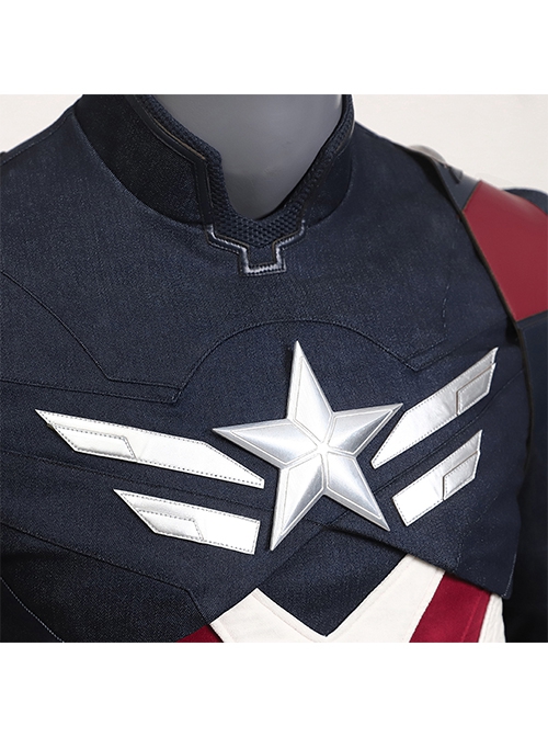 Captain America Brave New World Sam Wilson Halloween Cosplay Costume Set Without Shoes And Shield