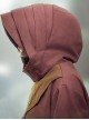 Motorized Cowboy Sunset Scarlet Wilderness Functional Style Multi-Pleated Hood Cyberpunk Long Hooded Windbreaker