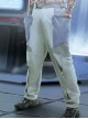 Chinese Style Winter Mecha Street Contrast Color Plus Velvet Thickened Waterproof Cyberpunk Ski Trousers