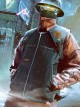 Autumn Winter Black Functional Style Filling Cotton Warm V-Neck Zipper Cyberpunk Short Sports Vest
