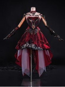 Game Love And Deepspace Player Controls Character Abyssal Chaos Halloween Cosplay Costume Full Set