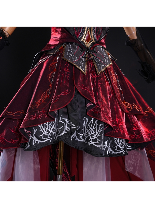 Game Love And Deepspace Player Controls Character Abyssal Chaos Halloween Cosplay Costume Full Set