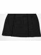Black Elegant Retro Stand Collar Exquisite Rose Dark Pattern Embroidery Lace Decoration Gothic Style Chinese Style Dress