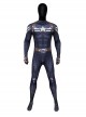 Captain America The Winter Soldier Captain America Stealth Battle Suit Bodysuit Halloween Cosplay Costume Set