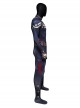 Captain America The Winter Soldier Captain America Stealth Battle Suit Bodysuit Halloween Cosplay Costume Set