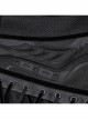 Black Handsome Future Fashionable Splicing Font Metal Eyelets Punk Style Tight Corset