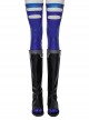 Game Marvel Rivals Psylocke Halloween Cosplay Accessories Black Boots