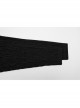Black Simple Daily Handsome Irregular Hem Punk Style Long Sleeves Jacket
