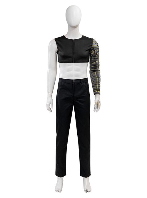 Thunderbolts Winter Soldier Halloween Cosplay Costume Set Without Shoes And Props