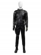 Thunderbolts Winter Soldier Halloween Cosplay Accessories Black Short Boots