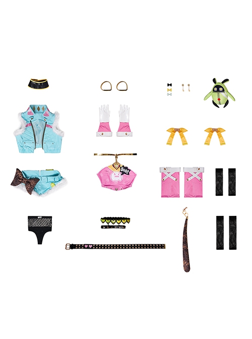 Game Zenless Zone Zero Nicole Demara New Skins Boss Of The Cunning Hares  Halloween Cosplay Costume Full Set