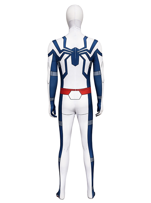 Your Friendly Neighborhood Spider Man Norman Osborn Homemade Battle Bodysuit Upgraded Version Halloween Cosplay Costume Set