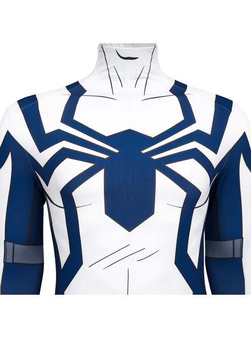 Your Friendly Neighborhood Spider Man Norman Osborn Homemade Battle Bodysuit Upgraded Version Halloween Cosplay Costume Set