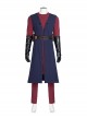 Animation Star Wars The Clone Wars Anakin Skywalker Halloween Cosplay Costume Blue Long Vest