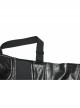 Black Sexy Cool Personality Metal Skull Zipper Adjustable Shoulder Strap Design Punk Style Tight Vest