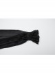 Sexy Black See-Through Loose Fit Tassel Crystal Pendant Lace Decoration Gothic Style Long Sleeves Shirt