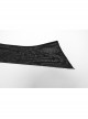 Black Exquisite Pointed Collar Irregular Hem Light Elegant Lace Gothic Style Long Sleeves Coat