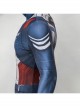 Captain America New World Order Captain America Bodysuit Printing Version Halloween Cosplay Costume Set Without Shoes