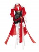 Naraka Bladepoint Viper Ning Hongchuan Madien Upgraded Version Halloween Cosplay Costume Full Set