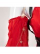 Naraka Bladepoint Viper Ning Hongchuan Madien Upgraded Version Halloween Cosplay Costume Full Set