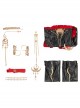 Naraka Bladepoint Viper Ning Hongchuan Madien Upgraded Version Halloween Cosplay Costume Full Set