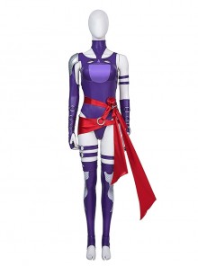 Game Marvel Rivals Psylocke Vengeance Skin Halloween Cosplay Costume Set Without Shoes