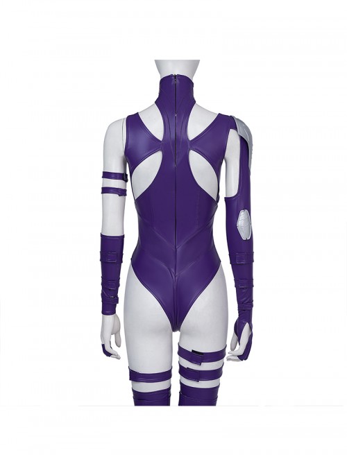 Game Marvel Rivals Psylocke Vengeance Skin Halloween Cosplay Costume Set Without Shoes