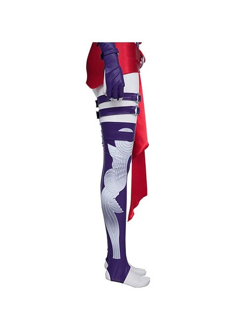 Game Marvel Rivals Psylocke Vengeance Skin Halloween Cosplay Costume Set Without Shoes