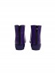 Game Marvel Rivals Psylocke Vengeance Skin Halloween Accessories Cosplay Purple Ankle Boots