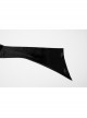 Elegant Black Velvet Sexy Square Collar Exquisite Metal Button Design Personality Hem Shape Gothic Style T Shirt