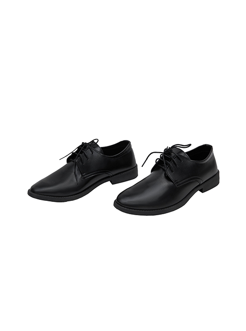 Live Action TV Series Spider-Noir‎ Spider Man Halloween Cosplay Accessories Black Leather Shoes
