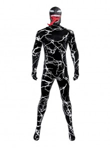 Venom The Last Dance Venom Bodysuit Halloween Cosplay Costume Set