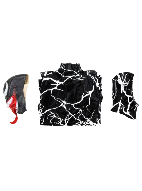 Venom The Last Dance Venom Bodysuit Halloween Cosplay Costume Set