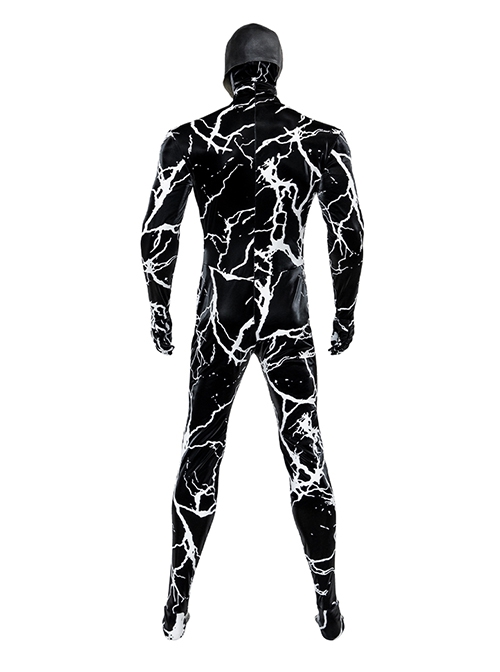 Venom The Last Dance Venom Bodysuit Halloween Cosplay Costume Set