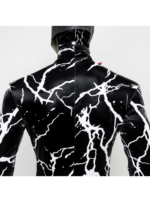 Venom The Last Dance Venom Bodysuit Halloween Cosplay Costume Set