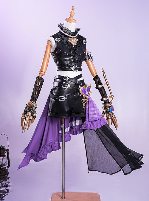 Identity V Tracy Reznik Mechanic Lock Core Halloween Cosplay Costume Set