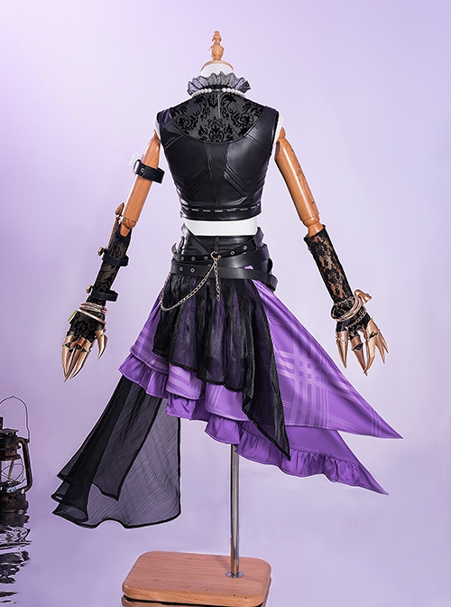 Identity V Tracy Reznik Mechanic Lock Core Halloween Cosplay Costume Set