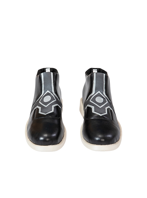 Game Honkai Star Rail Sunday Halloween Cosplay Accessories Black Leather Shoes