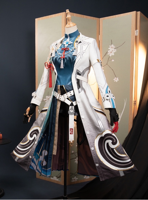 Game Honkai Star Rail Feixiao Halloween Cosplay Costume Full Set