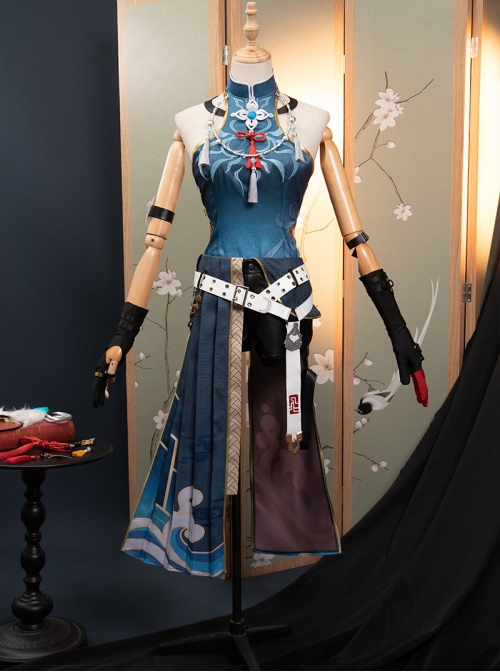 Game Honkai Star Rail Feixiao Halloween Cosplay Costume Full Set