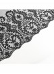 Elegant Daily Red Stitching Black Lace Mesh Gorgeous Patchwork Decorated Gothic Style Skirt