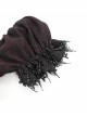 Retro Elegant Black Red Sexy One Shoulder Gorgeous Lace Stitching Exquisite Beaded Decoration Gothic Style Dress